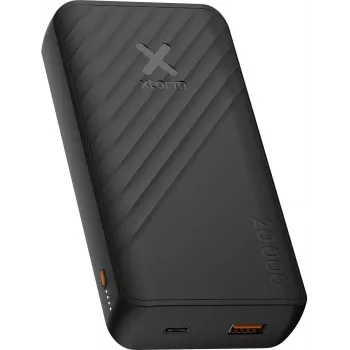 Xtorm Go2 Series nešiojamas įkroviklis (Power Bank) 20000 mAh 20W USB-C PD ir USB-A QC, Charcoal Black XG2E206