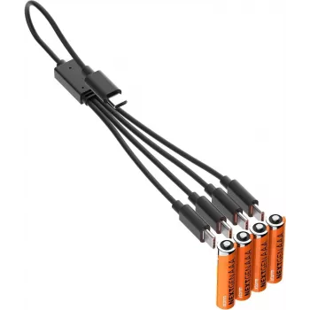 Xtorm NextGen AAA baterijos su USB-C įkrovimu (4 vnt.) – 1,5 V ličio jonų 600 mAh