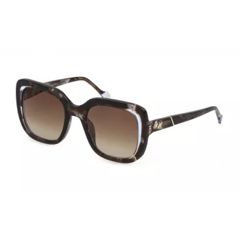 YALEA Moteriški akiniai nuo saulės SYA027N5303KA Havana Brown Gradient 53mm