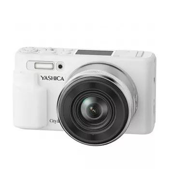 Yashica City 200 White vienkartinė kamera su 27 kadrais
