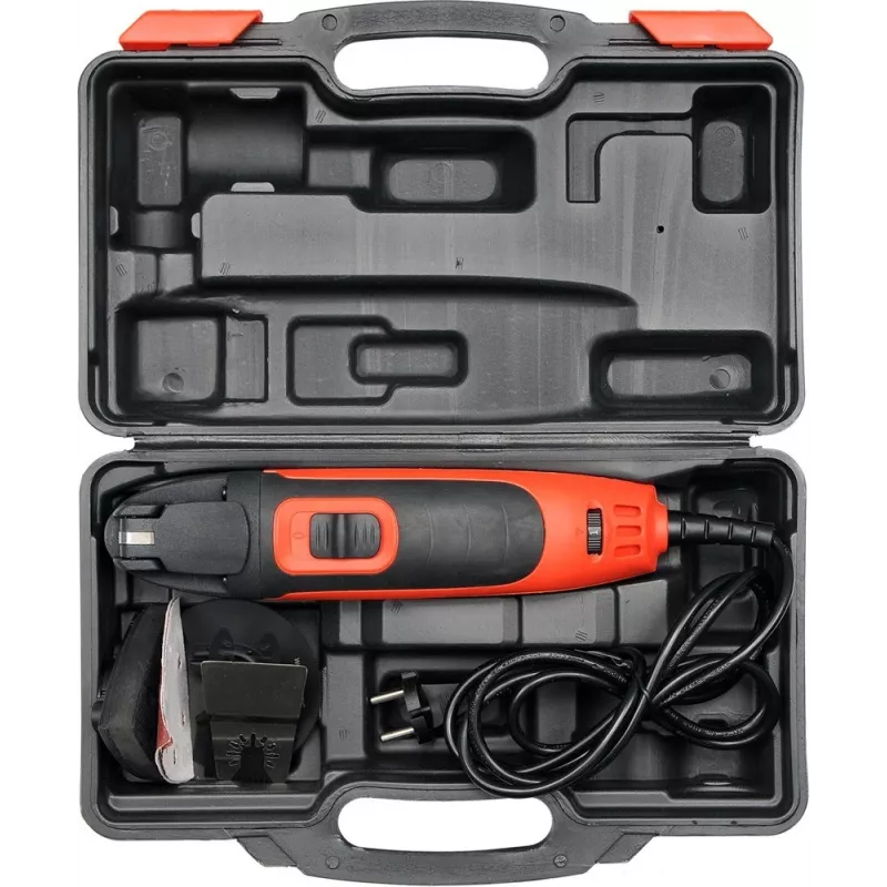 YATO 300W Multi-Tool su kintamu greičiu ir beįrankiu priedų keitimu