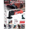 YATO 300W Multi-Tool su kintamu greičiu ir beįrankiu priedų keitimu