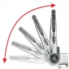 Yato YT-09741 Tiesus šlifuoklis 710 W 20000 RPM 6 mm įvorė, nerūdijantis plienas
