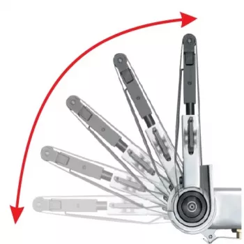 Yato YT-09741 Tiesus šlifuoklis 710 W 20000 RPM 6 mm įvorė, nerūdijantis plienas