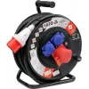 Yato YT-8120 25 m kabelio ritė su 3 Schuko lizdais, šilumine apsauga, IP20