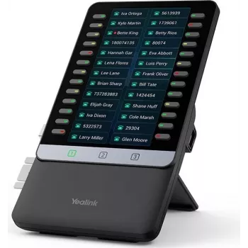 Yealink EXP55 IP telefono išplėtimo modulis su 20 programuojamų klavišų ir 4,3 colio spalvotu ekranu