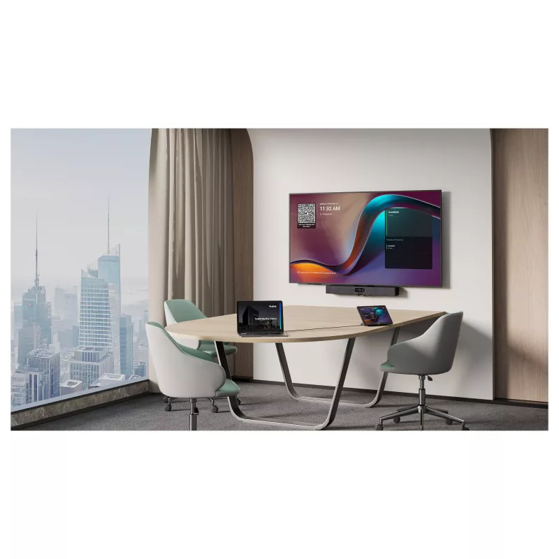 Yealink MSFT Meeting Display MD55 – 55 colių 4K interaktyvus jutiklinis ekranas, skirtas Microsoft Teams Rooms