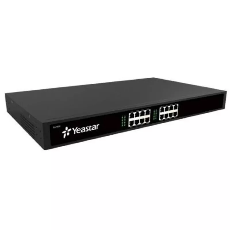Yeastar TA1600 FXS-IP Gateway 16-Channel Black