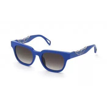 ZADIG & VOLTAIRE Moteriški katės akies akiniai nuo saulės SZV417-5009GU Juodi/Pilki Gradient 50/19/140 mm