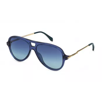 ZADIG & VOLTAIRE Moteriški Akiniai nuo Saulės SZV309580955 Havana Acetatas Rudi Lęšiai 58mm