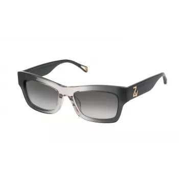 ZADIG & VOLTAIRE moteriški akiniai nuo saulės SZV366-530VAH Havana Acetate Brown Gradient 53mm