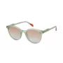 ZADIG & VOLTAIRE moteriški akiniai nuo saulės SZV376516A8G – juodas acetatinis rėmelis, pilki polikarbonatiniai lęšiai, 51 mm