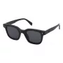 ZADIG & VOLTAIRE Moteriški Akiniai Nuo Saulės SZV401-540700 - Juodas Acetato Rėmelis, Dūminiai Pilki Lęšiai, 54mm