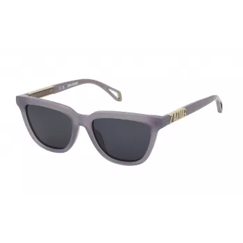 ZADIG & VOLTAIRE Moteriški Akiniai nuo Saulės SZV403-5309N7 - Havanos Acetato Rėmelis, Rudi Gradientiniai Lęšiai, 53mm