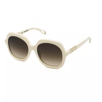 ZADIG & VOLTAIRE moteriški akiniai nuo saulės SZV404-5606Y1 – juodas acetatinis rėmelis, pilki gradientiniai lęšiai, UV400 apsauga