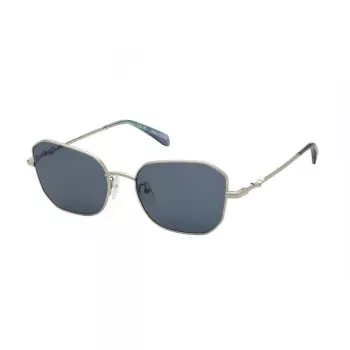 ZADIG & VOLTAIRE Moteriški Akiniai nuo Saulės SZV405-550594 Juodas Acetatas Pilki Polikarbonato Lęšiai 55mm