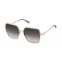 Moteriški ZADIG & VOLTAIRE akiniai nuo saulės SZV406-56594Y, juodas acetatinis rėmelis, gradientiniai pilki lęšiai, 56 mm