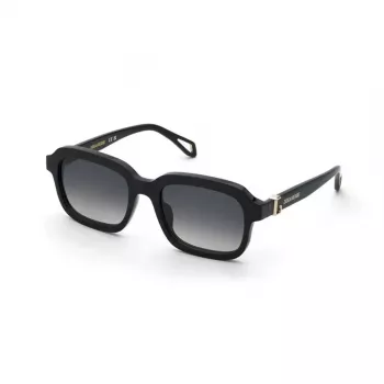 ZADIG & VOLTAIRE Moteriški Akiniai nuo Saulės SZV416-530700 Havana Acetate Square Rėmeliai Rudi Lęšiai 53mm