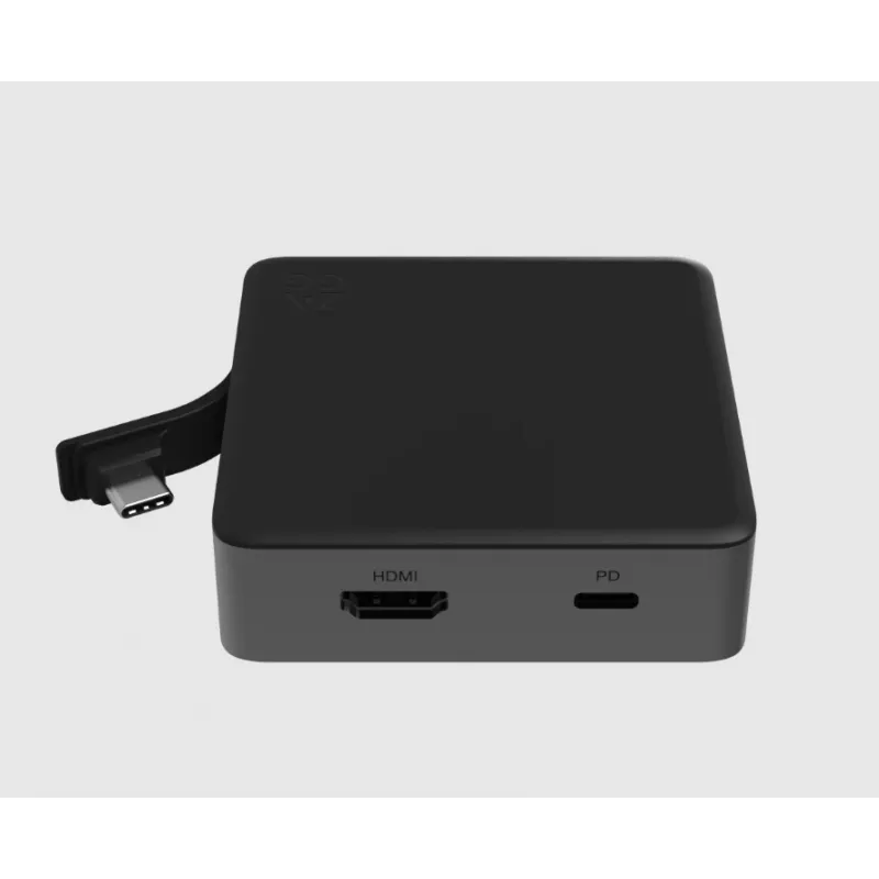 ZAGG 4 portų USB šakotuvas juodas/pilkas