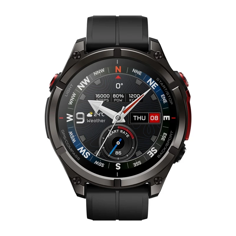 Zeblaze Stratos 4 Pro Smartwatch (Black)