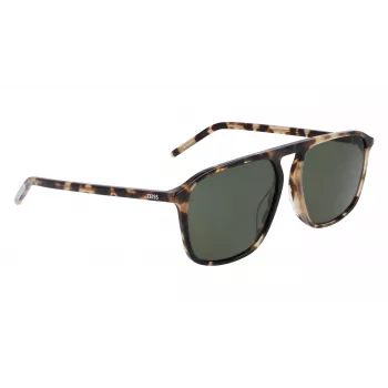 ZEISS MAN Akiniai Nuo Saulės ZS22507S57162 Stačiakampis Acetato Rėmelis Juodi Pilki Lęšiai 57/16/145 mm