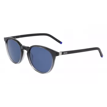 ZEISS MAN Akiniai nuo saulės ZS2251051200 - Juodas acetatinis rėmelis, pilki polikarbonatiniai lęšiai, 51/20/145 mm