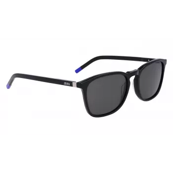 ZEISS MAN ZS22511S54180 Akiniai nuo saulės - stačiakampis acetatinis rėmas su pilkais lęšiais
