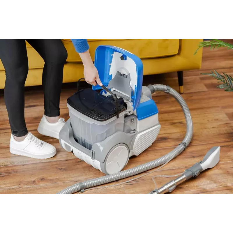 Zelmer Leon ZVC9150D siurblys sausam ir šlapiam valymui, 2100 W, HEPA, mėlynas