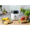 Zelmer ZAF5501W Oro gruzdintuvė be aliejaus, 5 l, 1500 W, skaitmeninis jutiklinis valdymas, balta