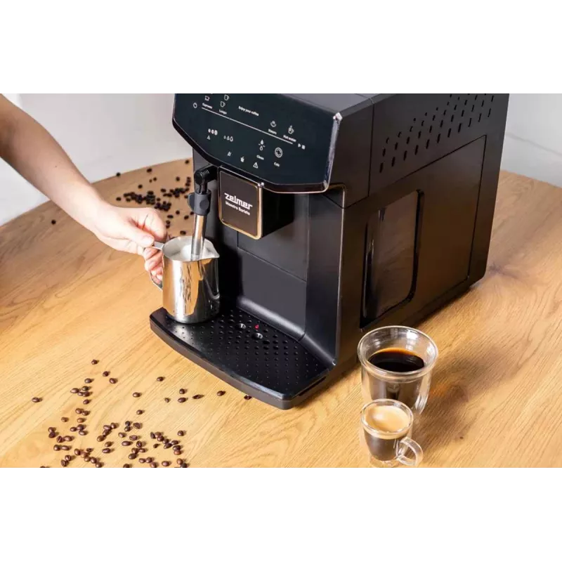 Zelmer ZCM8121 Maestro Barista Espreso kavos aparatas 15 bar 1450W juodas/sidabrinis