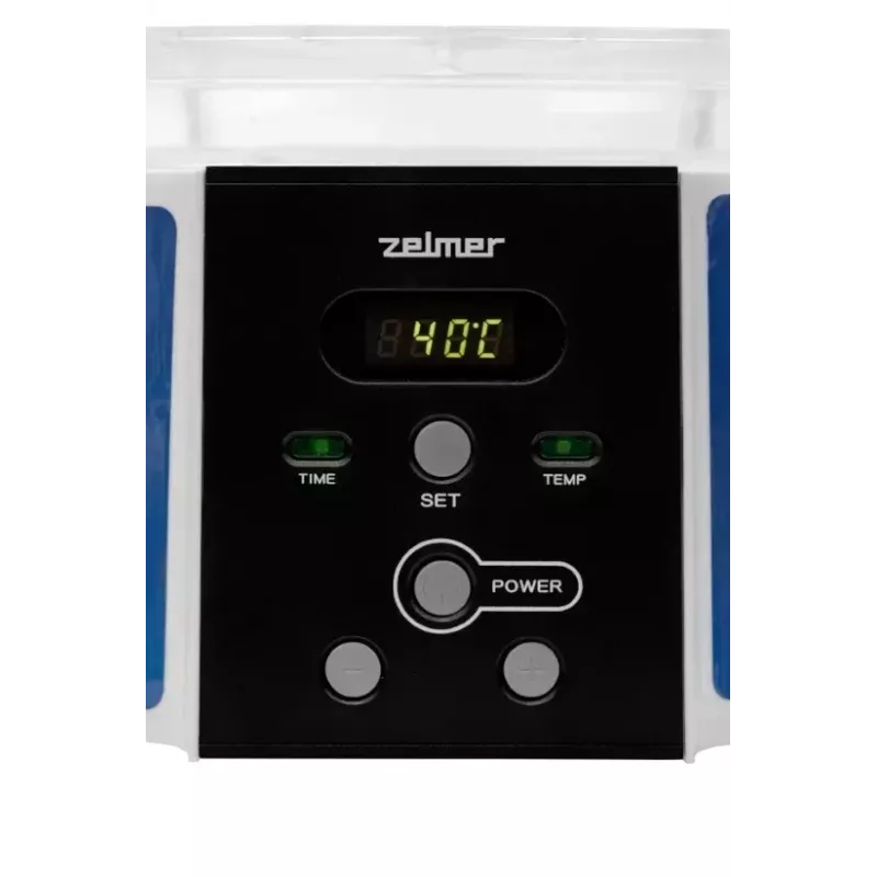Zelmer ZFD1005 džiovintuvas 520 W su 5 permatomais padėklais ir elektroniniu valdymu