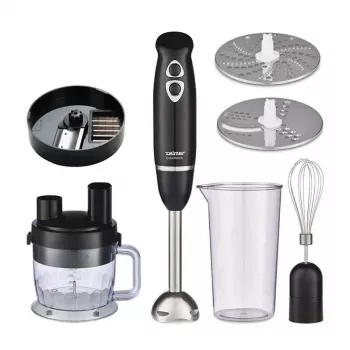 Zelmer ZHB4600 QubeMaster Panardinis blenderis 1200W, reguliuojamas greitis, turbo, juodas/sidabrinis