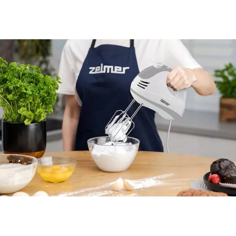 Zelmer ZHM1650 rankinis plaktuvas – 400W, 5 greičių, turbo, juodas