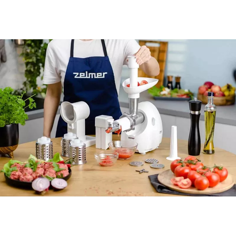 Zelmer ZMM4055B elektrinė mėsmalė 1900 W balta