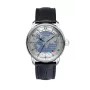 Zeppelin Friedrichshafen 85963 Automatinis laikrodis, 42 mm, juodas ciferblatas, odinis dirželis