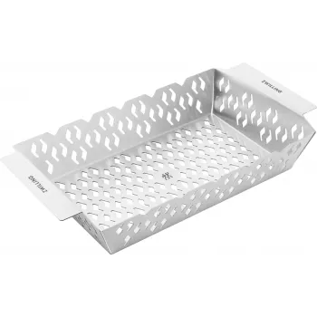 ZWILLING BBQ+ BBQ krepšelis 36x20 cm iš nerūdijančio plieno su rankenomis