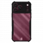 Tactical Quantum Stealth dėklas iPhone 17 Pro Max / 18 Pro Max, skaidrus / juodas
