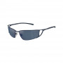 Arnette AN3093-749-55 vyriški stačiakampiai akiniai nuo saulės, matiniai juodi / tamsiai pilki, 64-16-120 mm