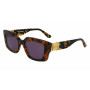 Karl Lagerfeld moteriški akiniai nuo saulės KL6125S-234 Havana rudi gradientiniai 52/17/140 mm