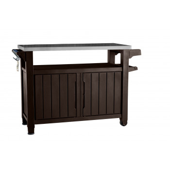 Keter Unity XL 207L rudos spalvos lauko spintelė