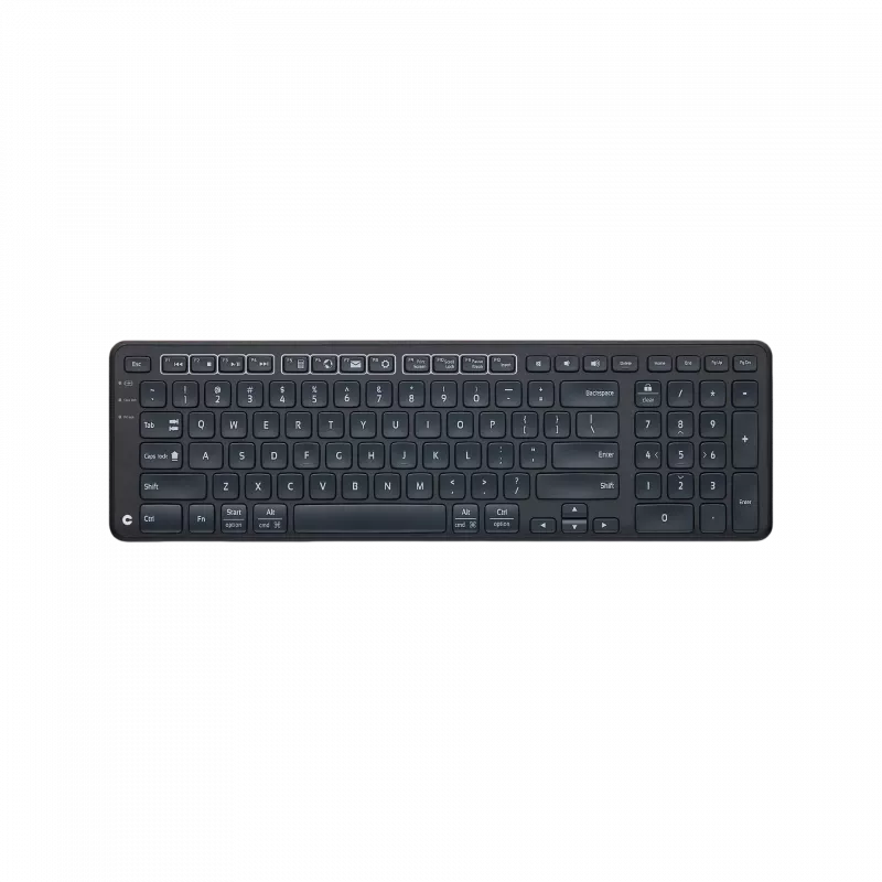 CHERRY Stream Wireless belaidė klaviatūra RF Wireless + USB AZERTY juoda