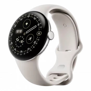 Google Pixel Watch 4 - 41 mm - Aliuminis Sidabrinis poliruotas (GA10830-EU)