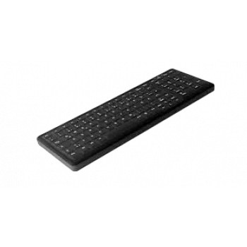 Cherry Contour Design Active Key AK-C4110 – vielinė klaviatūra USB, 83 mygtukai, membraninė, vokiškas išdėstymas, juoda