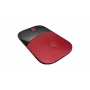 HP Wireless Mouse 220 (Saulėlydžio raudona), ambidekstrinė, optinė, RF belaidė, 1600 DPI, juoda, raudona