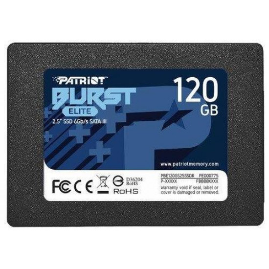 PATRIOT Burst Elite 120GB SATA 3 2.5inch SSD