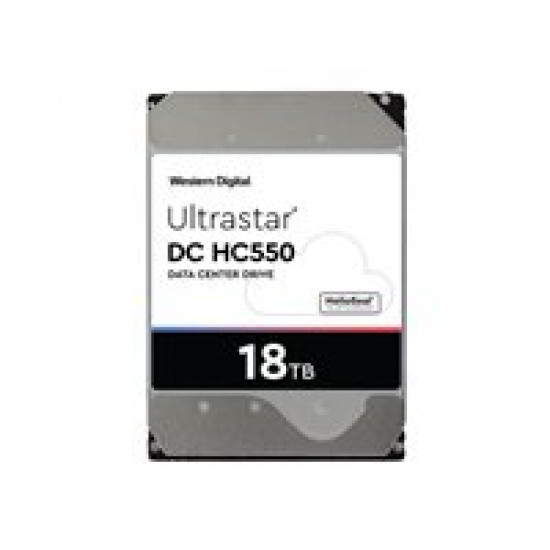 WESTERN DIGITAL Ultrastar DC HC550 3.5inch 26.1MM 18000GB 512MB 7200RPM SAS ULTRA 512E SE P3