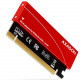 AXAGON PCEM2-S PCI-E 3.0 16x - M.2 SSD NVMe, up to 80mm SSD, low profile, cooler