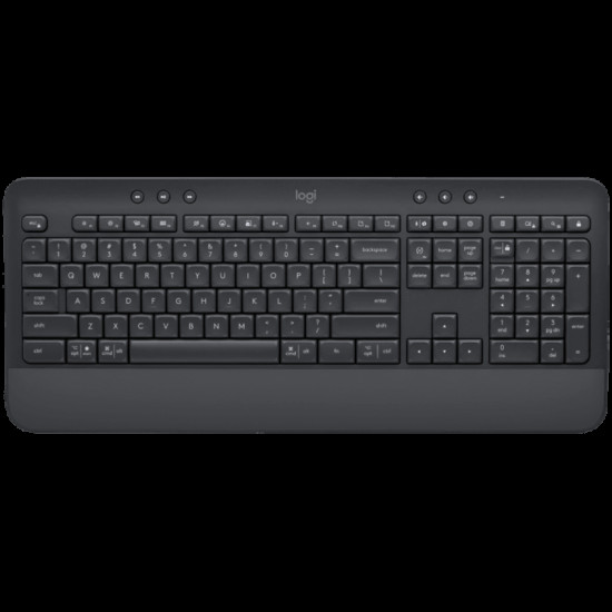 LOGITECH K650 SIGNATURE Bluetooth keyboard - GRAPHITE - US INT'L