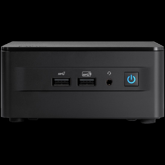 ASUS NUC 13 Pro Kit NUC13ANHi5, Core i5-1340P Processor, 4xUSB, M.2 22x80 NVMe; 22x42 SATA, 2.5'' SATA slot, 2,5Gbe LAN, 2xHDMI, 2x Thunderbolt 4 (USB-C+DP), no cord, single unit, EAN:5032037267885