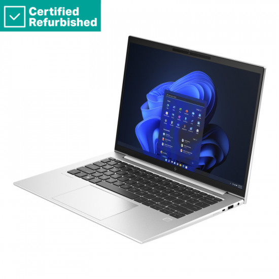 RENEW GOLD HP EliteBook 840 G10 - i7-1355U, 16GB, 512GB SSD, 14 WUXGA 400-nit AG, WWAN-ready, Smartcard, FPR, US/Arabic backlit keyboard, 51Wh, Win 11 Pro, 1 years